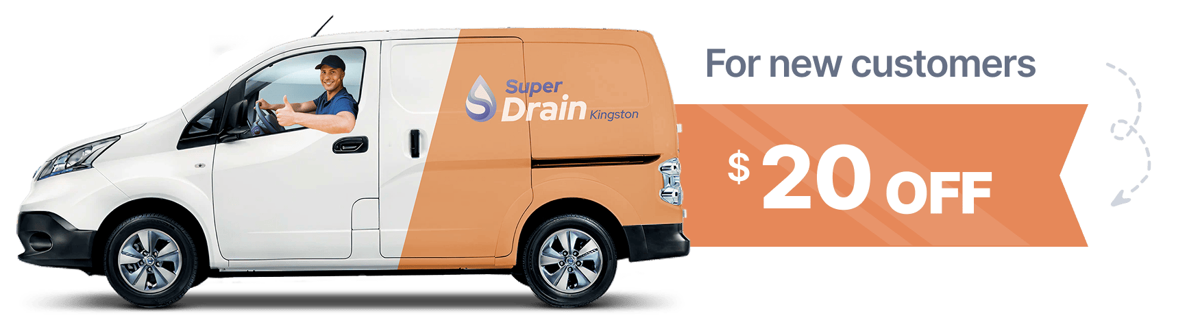 super drain Hamilton offers 20% discount