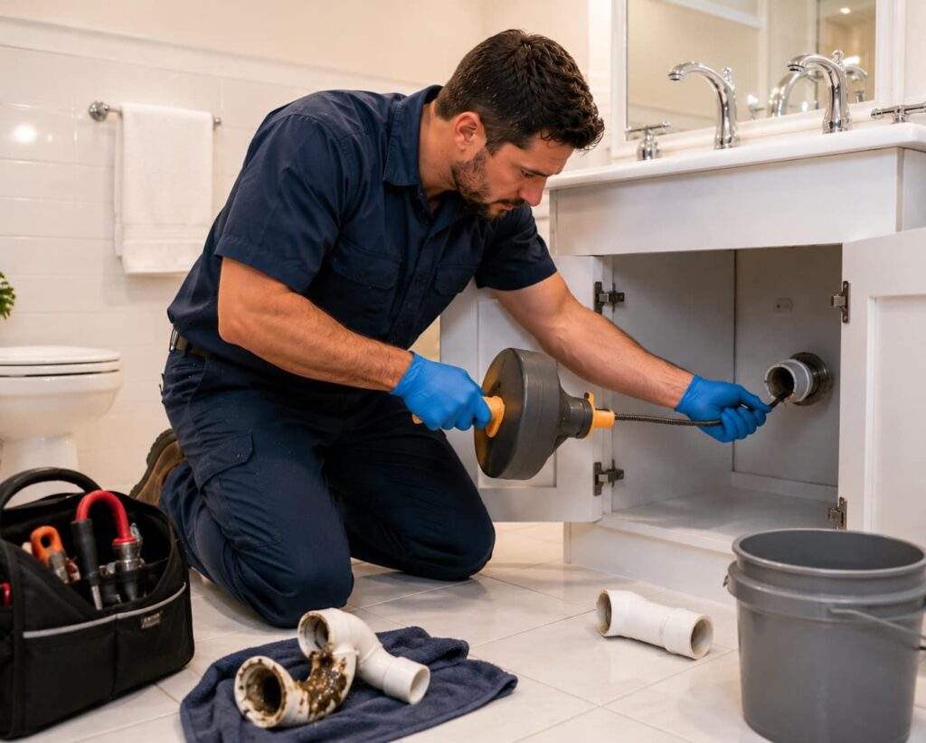 Drain cleaning in Hamilton