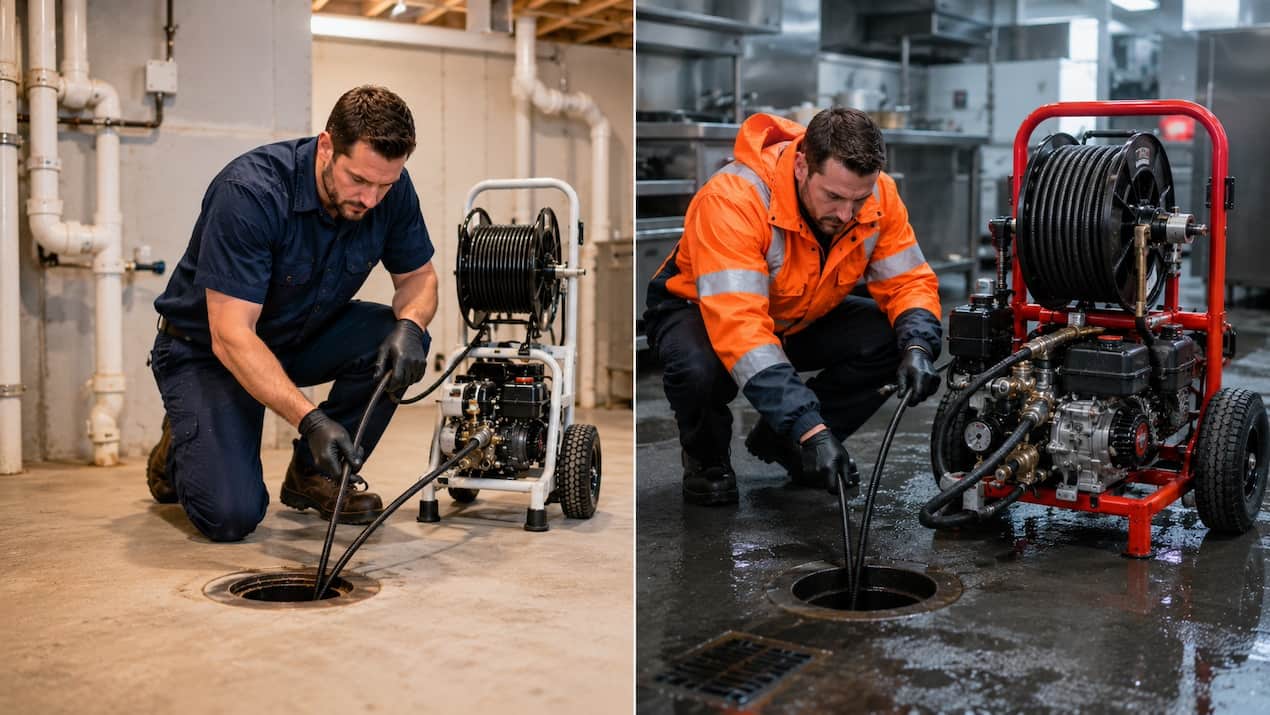 hydro jetting residential commercial