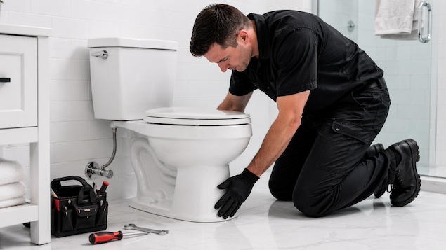 toilet installation