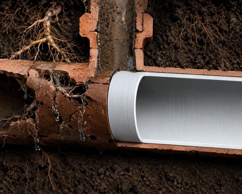 trenchless pipe repair in Hamilton
