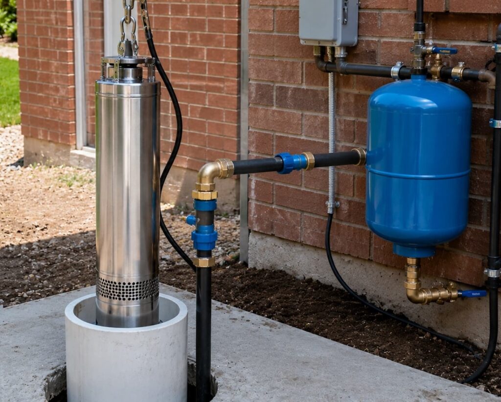 Well pump repair in Hamilton