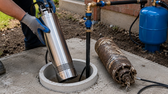 well pump replacement