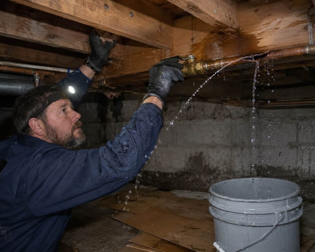 Frozen & Burst Pipe Repair in Hamilton