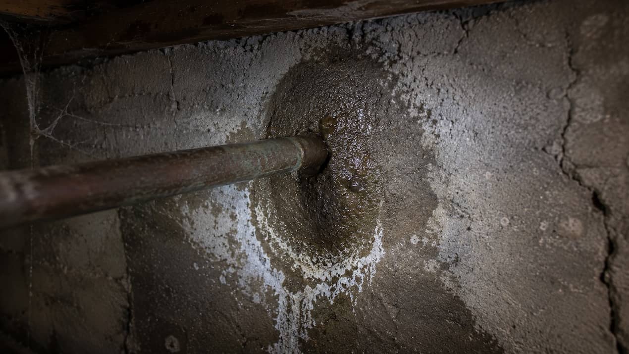 water line failing